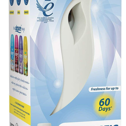 3 x Airpure Automatic Air Freshener Spray Machine 60 Day Freshness Home / Office