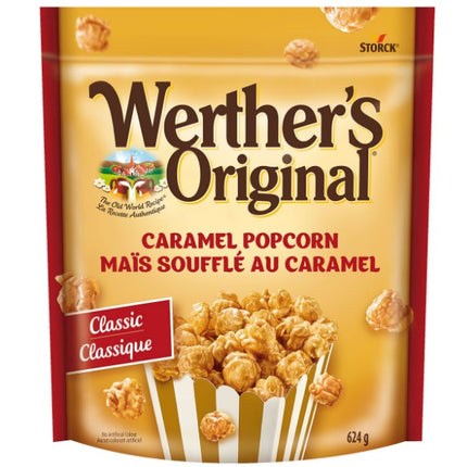 Werther's Original Caramel Popcorn 624g Covered with Werther's Original Caramel