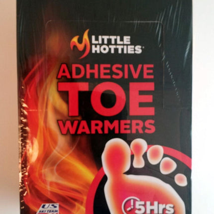 Little Hotties Adhesive Toe Warmers 30 Pairs - 5 Hours of Pure Heat