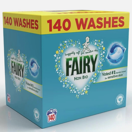 Fairy Non Bio Pods, 140 Wash