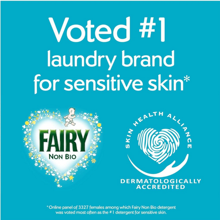 Fairy Non Bio Platinum Plus Pods 120 Washes