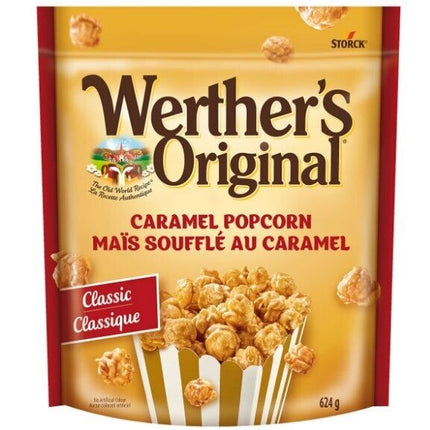 Werther's Original Caramel Popcorn 624g Covered with Werther's Original Caramel