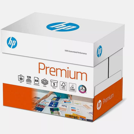 HP Premium White A4 90gsm Copier School Home Office Printer Paper 1 - 10 Reams