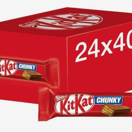 KitKat Chunky Milk Chocolate Bar 24x40g