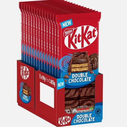 KitKat Double Chocolate Sharing Bar 15x99g