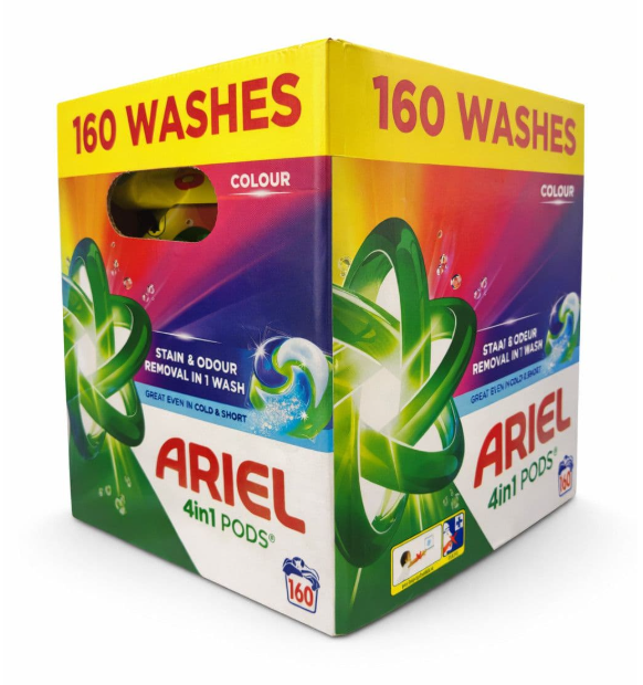 Ariel 4 in 1 Colour Washing Pods 160 Washes