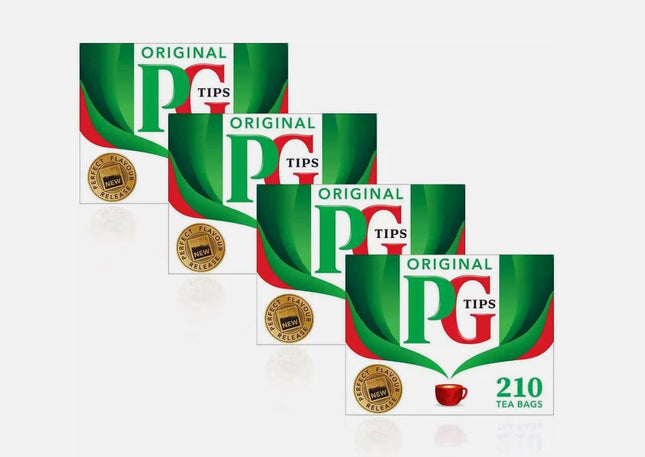 PG Tips Tea Bags, 4 x 210 Pack