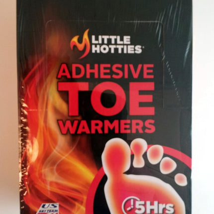 Little Hotties Adhesive Toe Warmers 30 Pairs - 5 Hours of Pure Heat