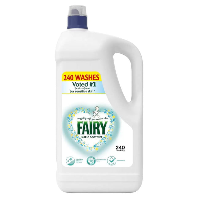 Fairy Super Concentrate Fabric Softener Laundry Liquid Conditioner Sensitive, 4.8L (240 Wash)