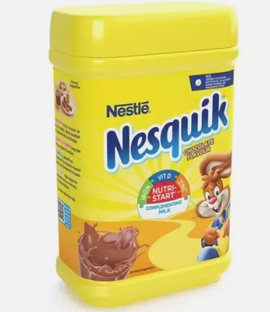 Nestle Nesquik Chocolate Powder Tub Drink Vitamins & Minerals 1kg