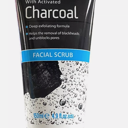 BEAUTY FORMULAS FACIAL SCRUB CHARCOAL 150ML