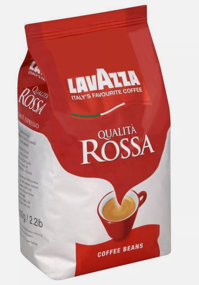 Lavazza Qualita Rossa Coffee Beans 1kg Medium
