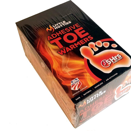 Little Hotties Adhesive Toe Warmers 30 Pairs - 5 Hours of Pure Heat