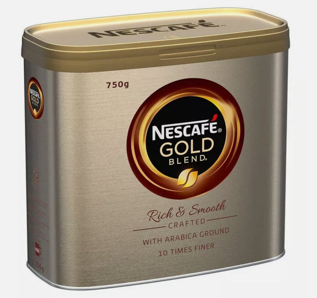 Nescafe Gold Blend 750g Rich & Smooth Crafted with Arabica Ground 10 Times Finer